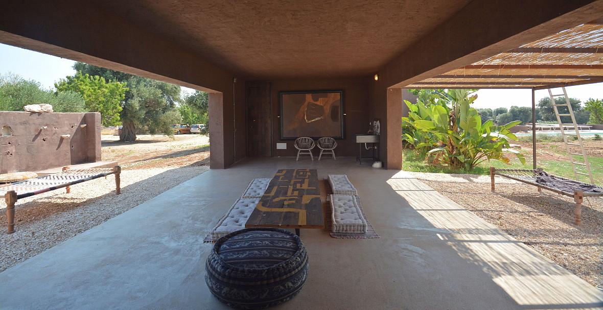 Veranda coperta attrezzata, vicino la zona notte